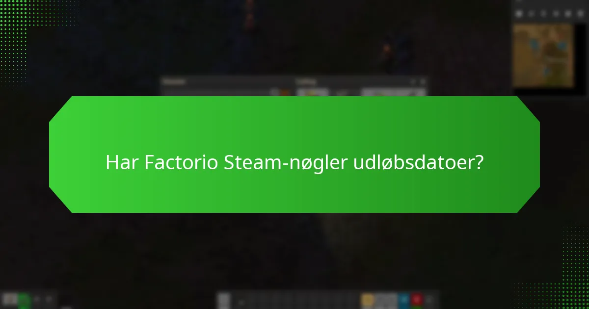 Hvordan kan jeg sikre min Steam-konto, når jeg bruger en Factorio-nøgle?