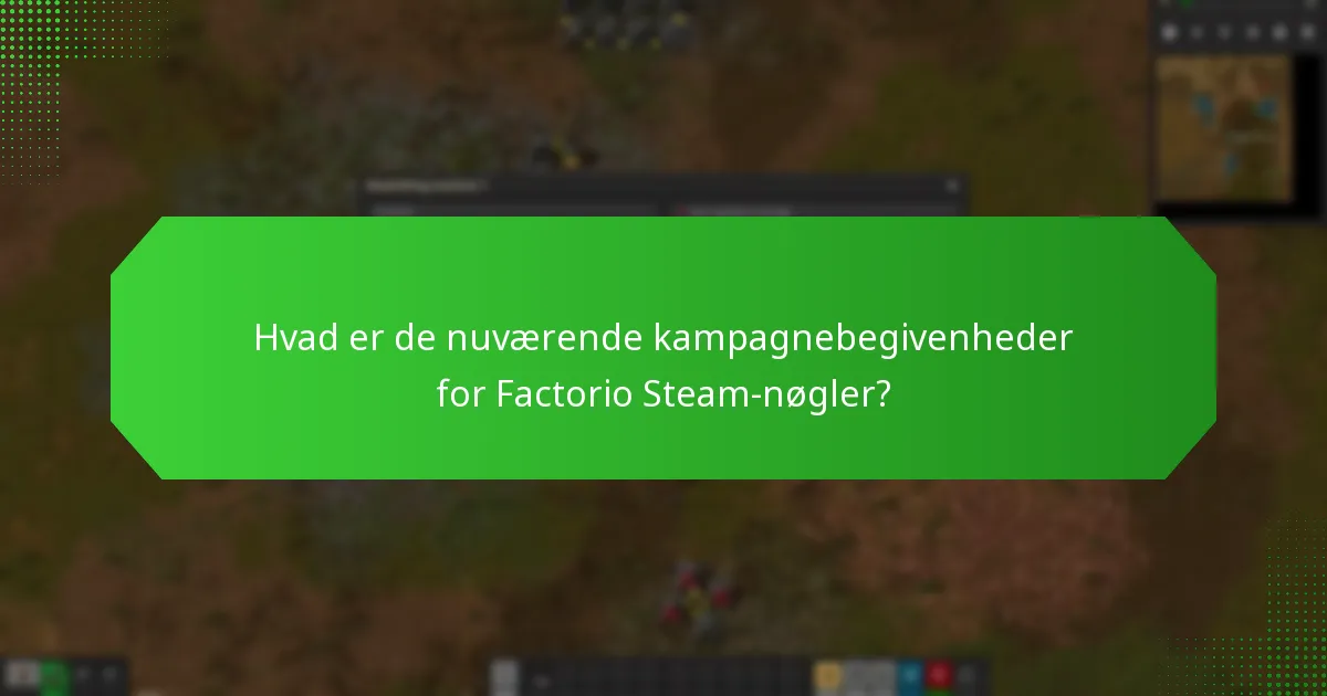 Hvornår er sæsonudsalgene for Factorio Steam-nøgler?