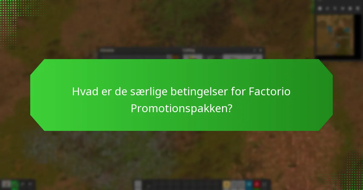 Hvor er Factorio Promotionspakken tilgængelig?