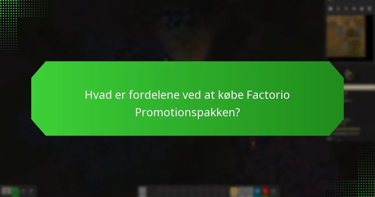 Hvordan fungerer krydsfremmende indsatser inden for Factorio Promotionspakken?