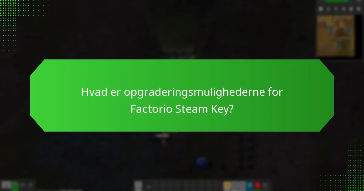 Hvad er de nyeste versionsopdateringer for Factorio?
