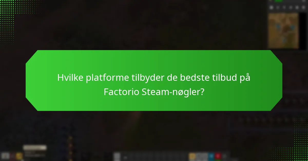 Hvilke særlige lejligheder tilbyder rabatter på Factorio?